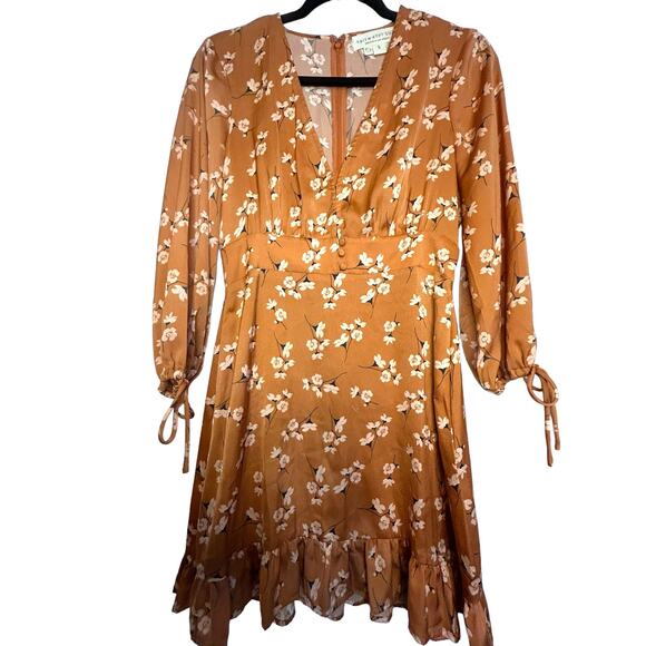 Saltwater Luxe Floral Mini Dress - Size S - Picture 2 of 16